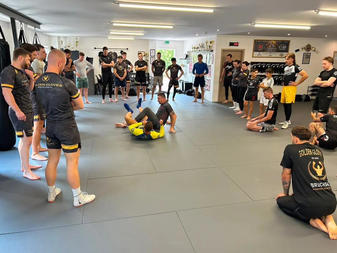 Training im Golden Gloves Bruchsal