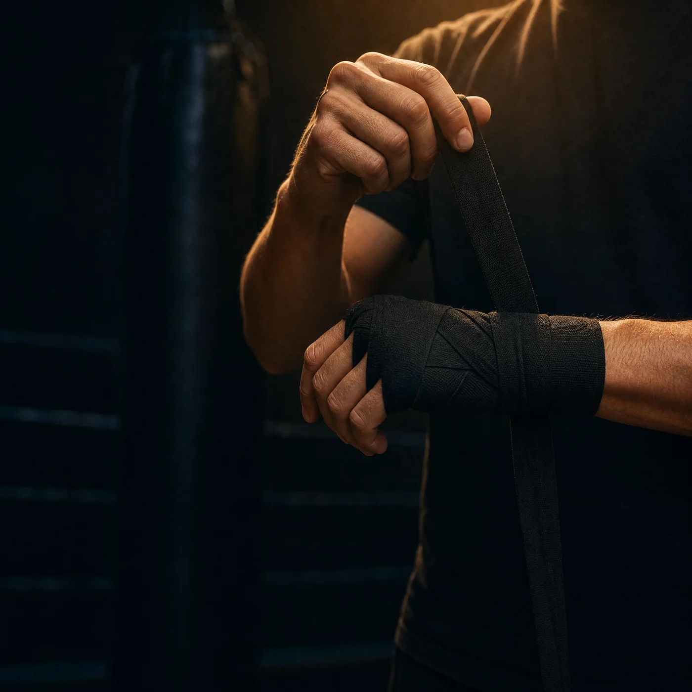Boxbandagen binden — Kickboxen Basics
