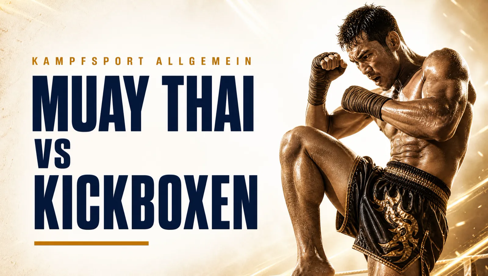 Muay Thai vs Kickboxen &mdash; welcher passt zu dir?