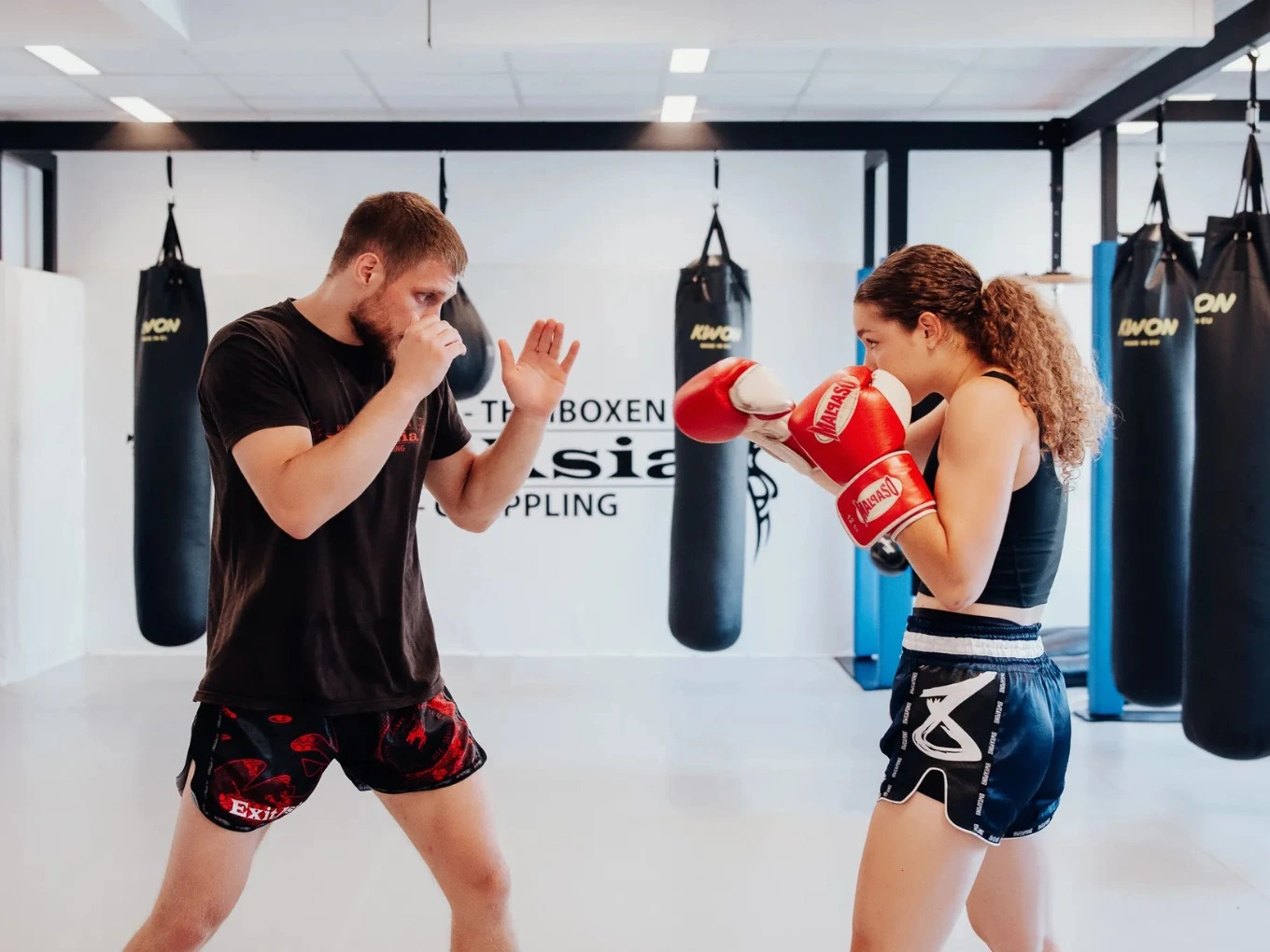 Kickboxen Teilnehmer