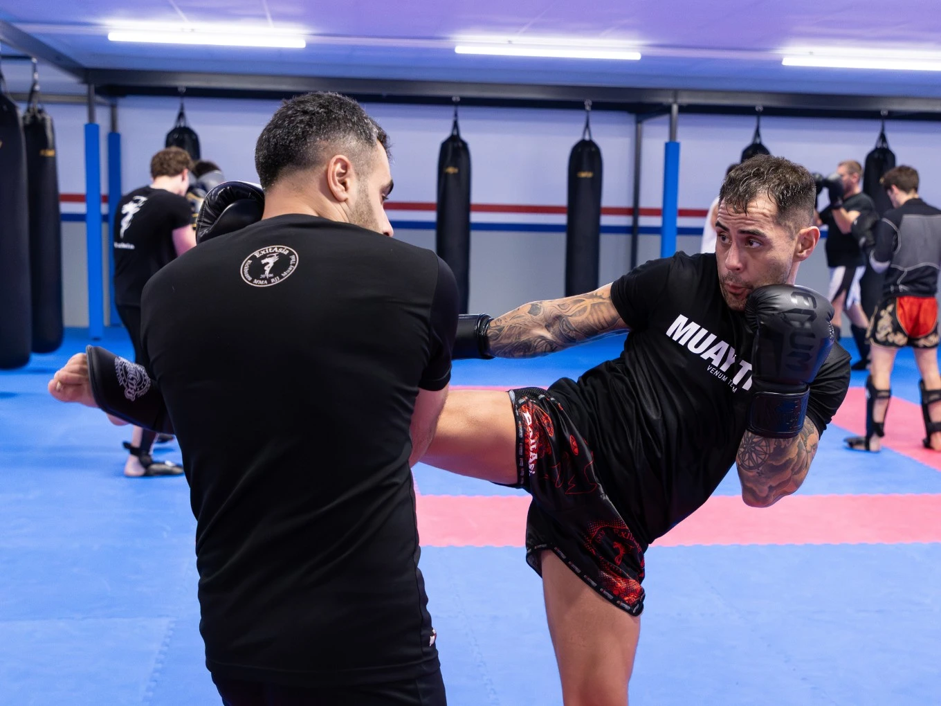 Kickboxen Teilnehmer
